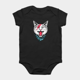 cat rock Baby Bodysuit